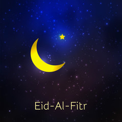 Obraz na płótnie Canvas Muslim community festival Eid Al Fitr Eid Mubarak, happy eid , greeting background