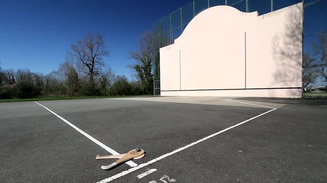 Pala, Mur,  fronton pala