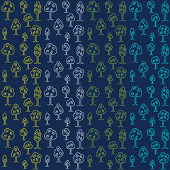 simple pattern (background) with trees