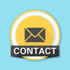 Mail Contact button illustration