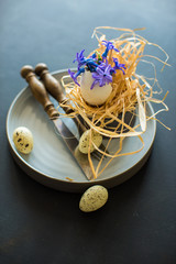 Spring table setting