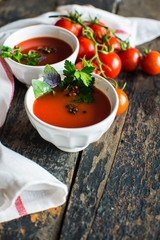 Organic food concept