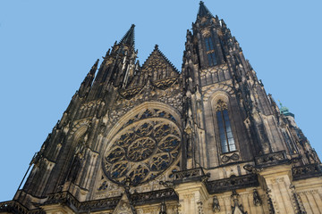 St. Vitus cathedral in Prague, Czech Republic