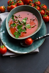 Organic food concept