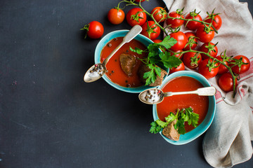 Organic food concept