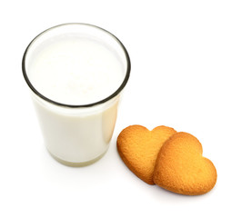 Cookies and milk.