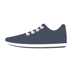 Sport shoes, vector illustration in flat style