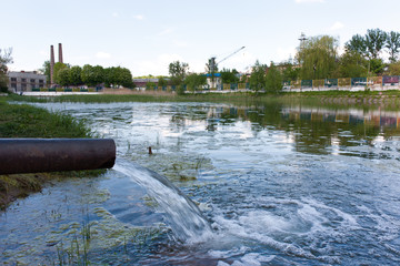 Wastewater. The danger of an ecological catastrophe