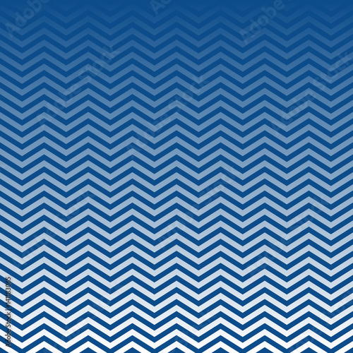 Navy Blue Aqua White Ombre Chevron Vector Pattern Nautical