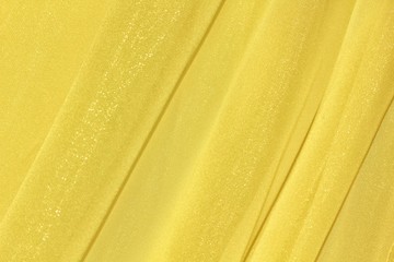 Yellow velvet satin for background.