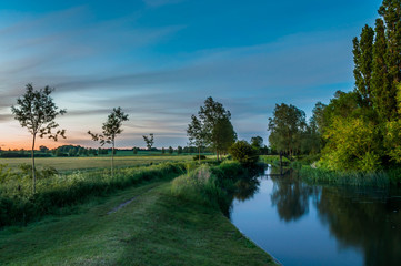 Evening river