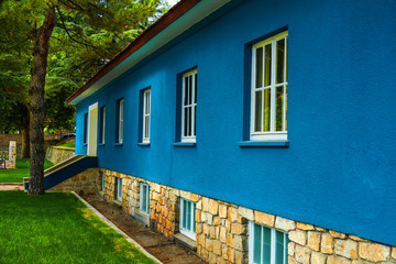 Old public building with large garden renovated