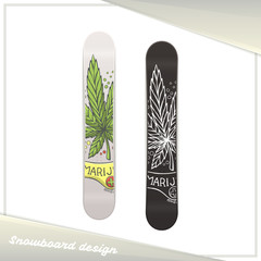Medical Marijuana Snowboard Ten