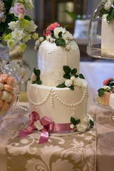 a beautiful holiday cake