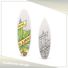 Medical Marijuana Surfboard Eight