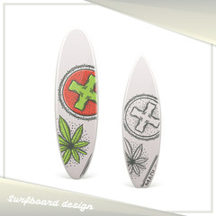 Medical Marijuana Surfboard Three