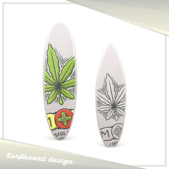 Medical Marijuana Surfboard Two