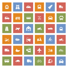 Transport icons