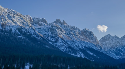 Mountain Dolomites background