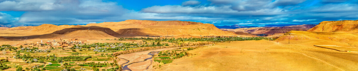 Fototapeta premium Landscape near Ait Ben Haddou village in Morocco