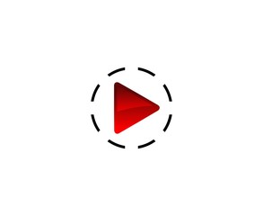 Play button logo