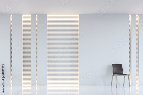 Modern White Living Room Interior Rendering Image A Blank Wall Modern White Living Room Interior Rendering Image A Blank Wall With Pure
