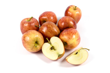 apple isolated on white white background