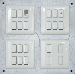 light switch button control