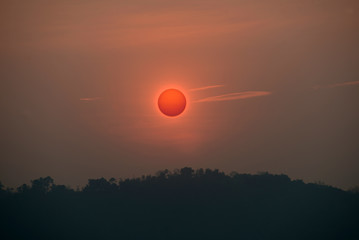 Sunrise Golden morning, may use as background