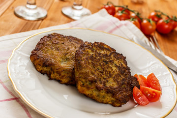 Fried potato pancake