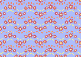 Floral seamless pattern.