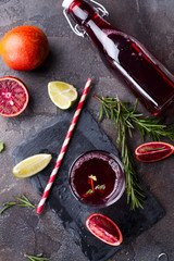 Sangria in glasses