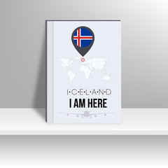 World Map and Famous Landmark. vector, illustration design.