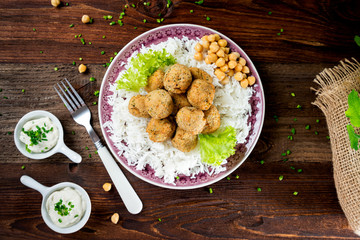 Hummus - Falafel - Produkte aus Kichererbsen
