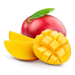 Cercles muraux Fruits mango fruit isolated