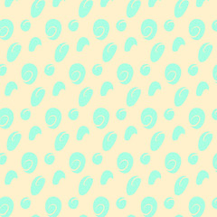 орнамент из абстрактных пятен, векторная иллюстрация