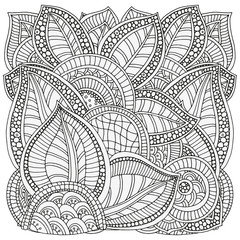 Pattern for coloring book.