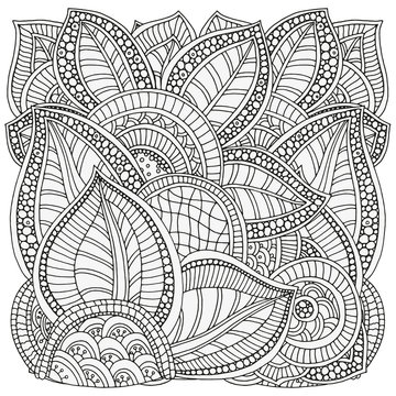Pattern for coloring book.