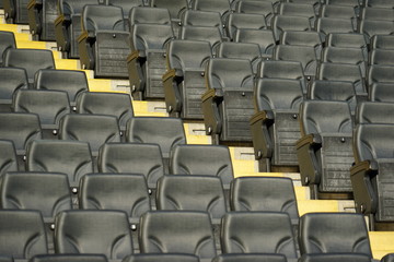 Sitze im Fussballstadion