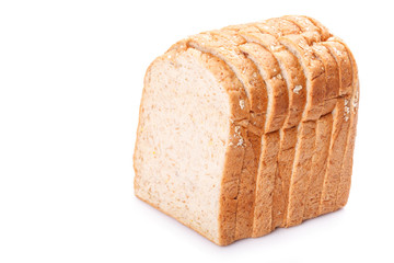 slice of whole wheat bread for background