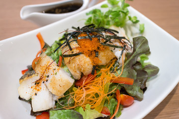 Snow Fish , Chilean Sea Bass Salad