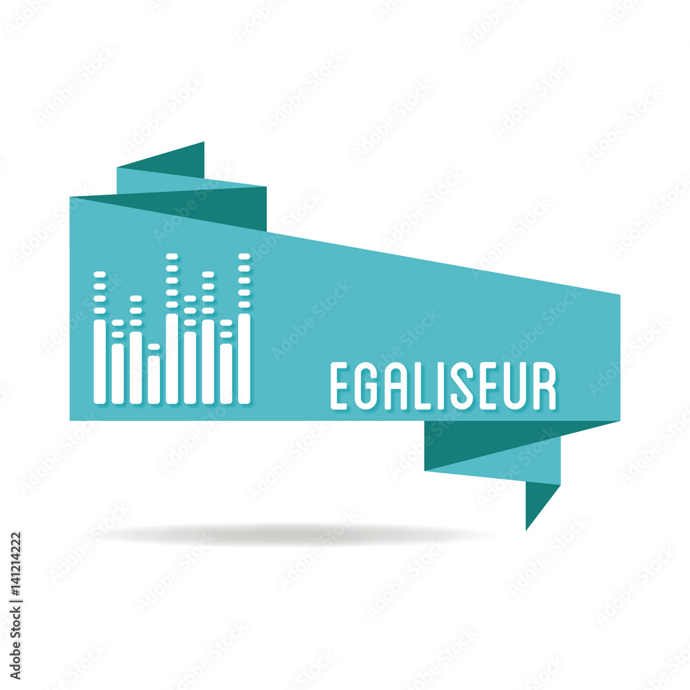 Poster Logo égaliseur.