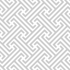 Vector seamless pattern. Modern stylish texture. Monochrome geometric pattern from broken lines.