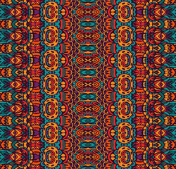 Abstract geometric striped seamless pattern