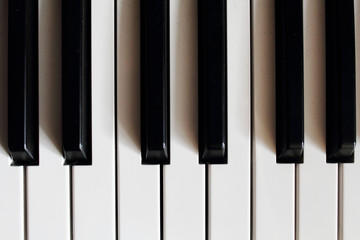 Naklejka premium Piano background