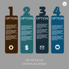 Conceptual vector Design template. infographics element