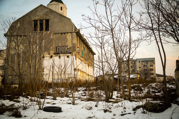 Bucharest ruins