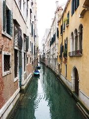 Obraz na płótnie Canvas A canal in Venice, Italy