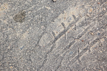 Tire track