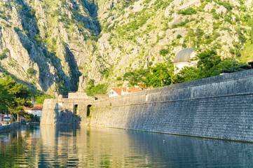 Fototapeta premium fortress in Kotor, Montenegro
